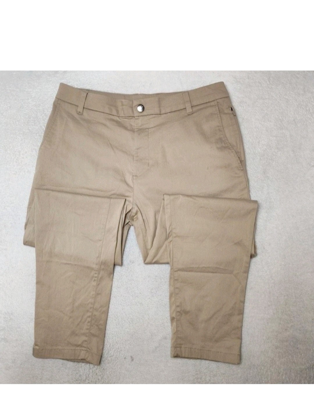 Men's Slim Fit Chino Pants - Tan